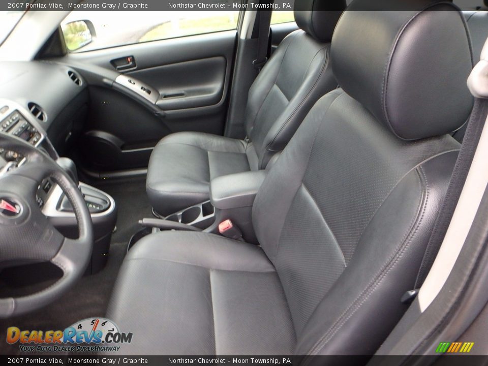 2007 Pontiac Vibe Moonstone Gray / Graphite Photo #8