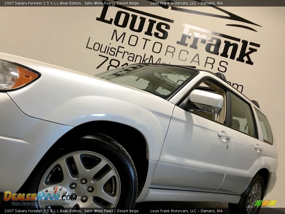 2007 Subaru Forester 2.5 X L.L.Bean Edition Satin White Pearl / Desert Beige Photo #20