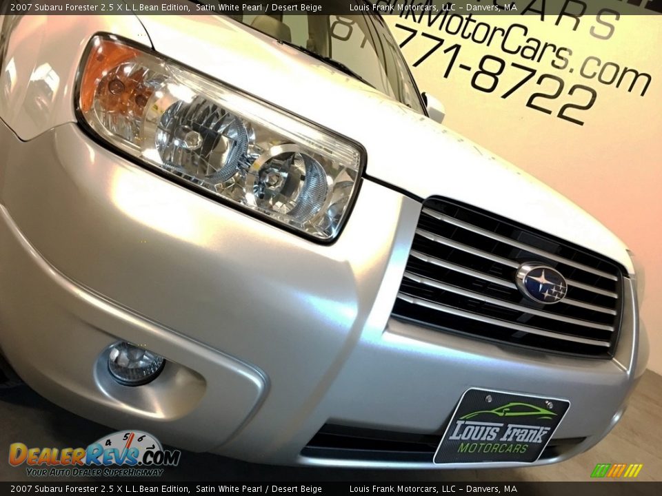 2007 Subaru Forester 2.5 X L.L.Bean Edition Satin White Pearl / Desert Beige Photo #26