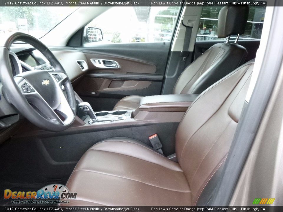 2012 Chevrolet Equinox LTZ AWD Mocha Steel Metallic / Brownstone/Jet Black Photo #8