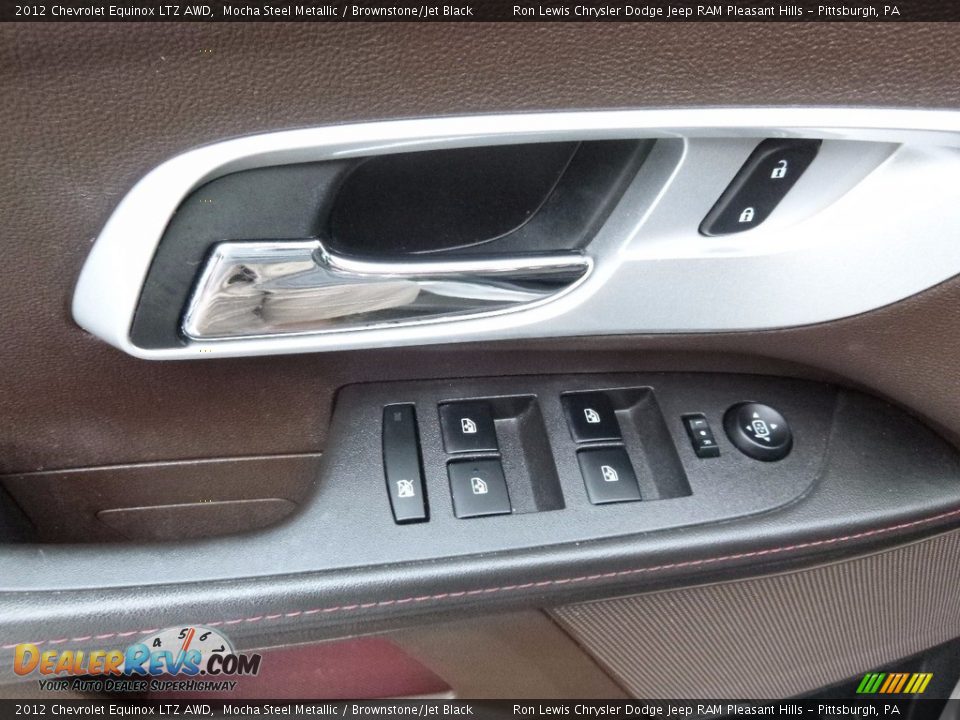 2012 Chevrolet Equinox LTZ AWD Mocha Steel Metallic / Brownstone/Jet Black Photo #11