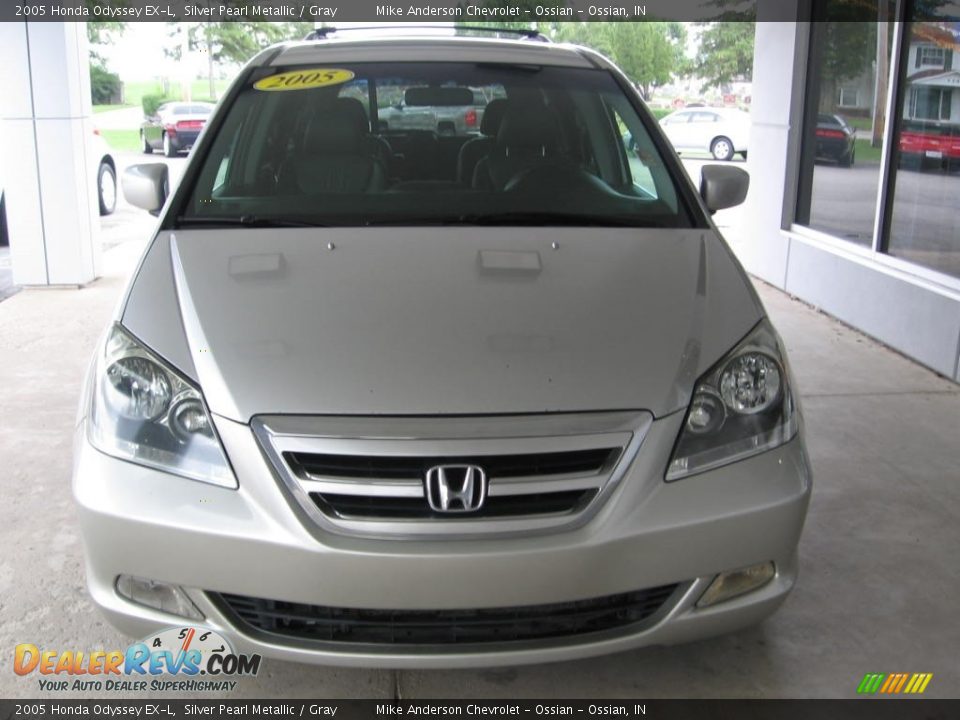 2005 Honda Odyssey EX-L Silver Pearl Metallic / Gray Photo #26