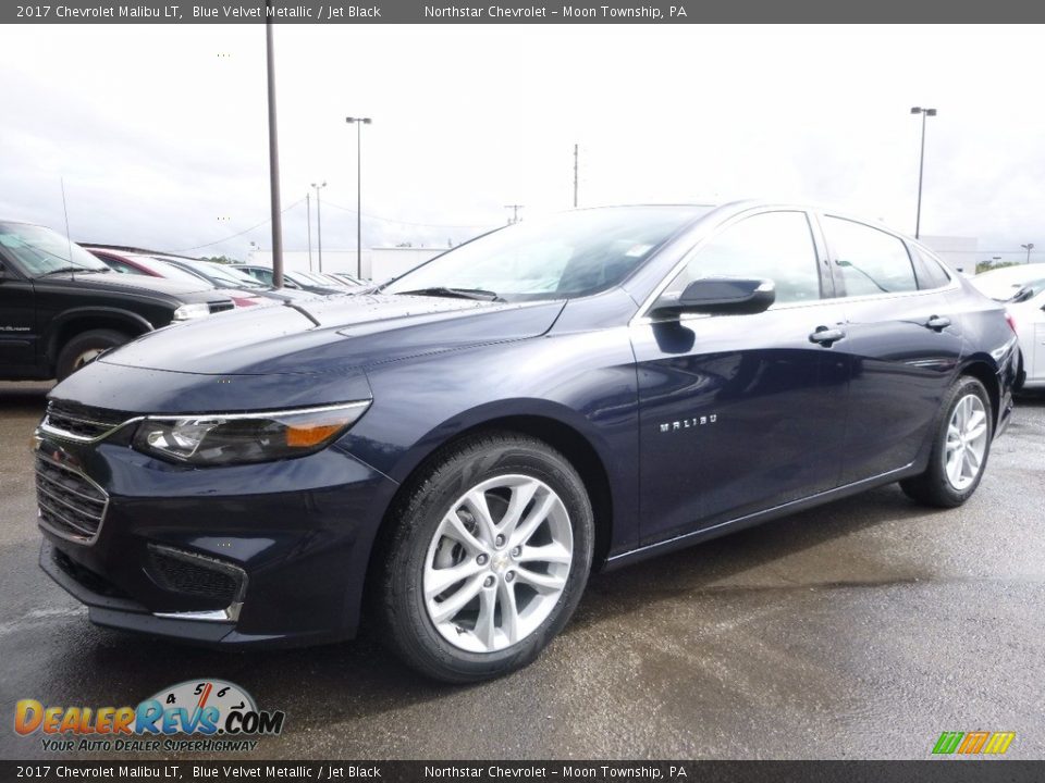 2017 Chevrolet Malibu LT Blue Velvet Metallic / Jet Black Photo #1