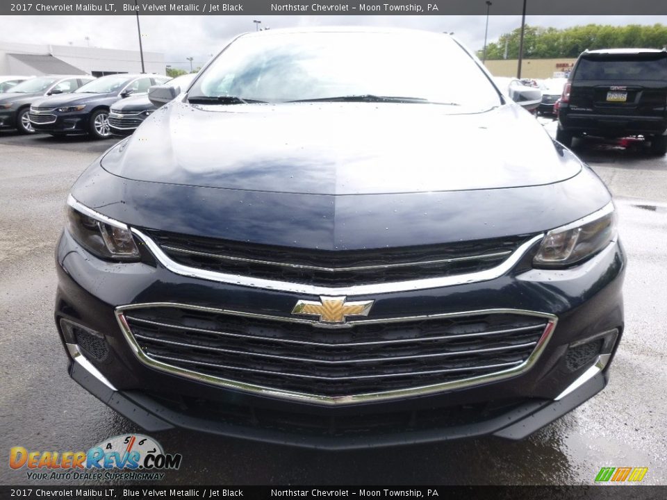 2017 Chevrolet Malibu LT Blue Velvet Metallic / Jet Black Photo #2
