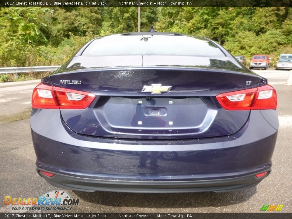 2017 Chevrolet Malibu LT Blue Velvet Metallic / Jet Black Photo #6