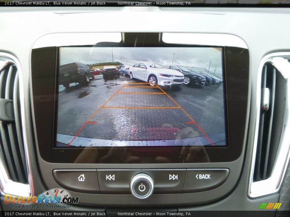 2017 Chevrolet Malibu LT Blue Velvet Metallic / Jet Black Photo #17