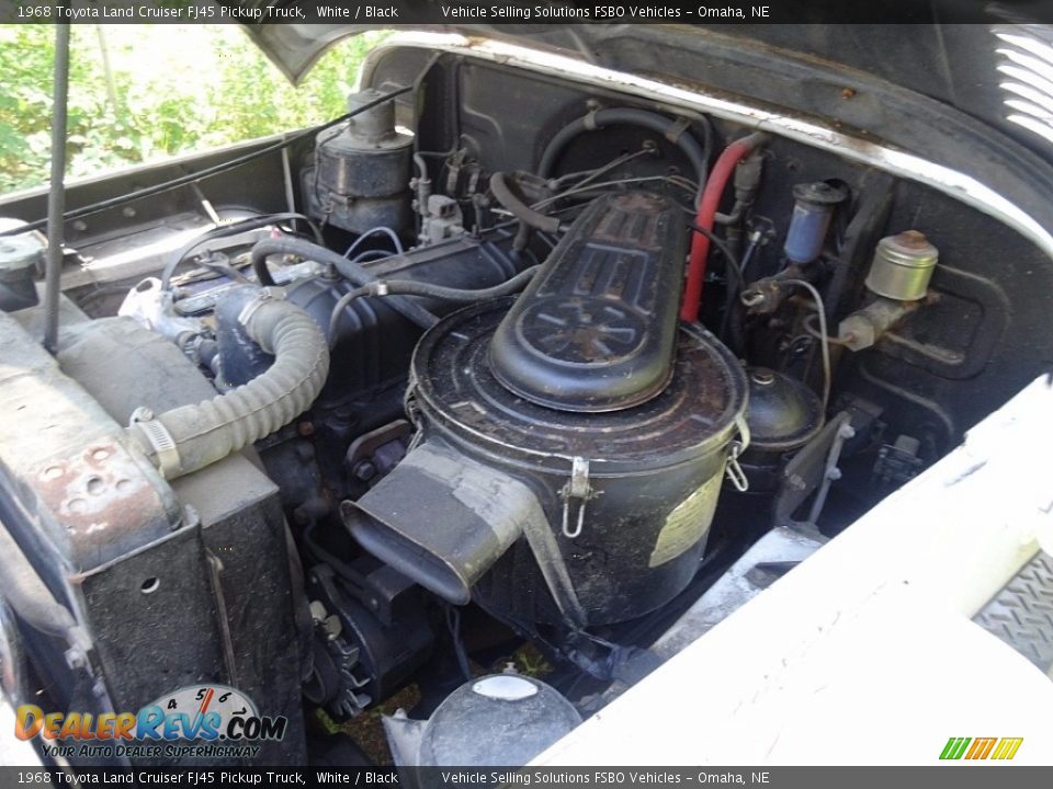 1968 Toyota Land Cruiser FJ45 Pickup Truck 3.9 Liter OHV 12-Valve Inline 6 Cylinder Engine Photo #17