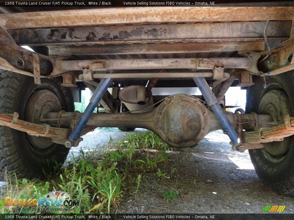 Undercarriage of 1968 Toyota Land Cruiser FJ45 Pickup Truck Photo #21