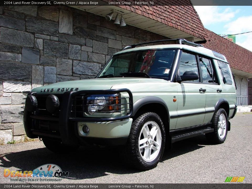 2004 Land Rover Discovery SE Giverny Green / Alpaca Beige Photo #3