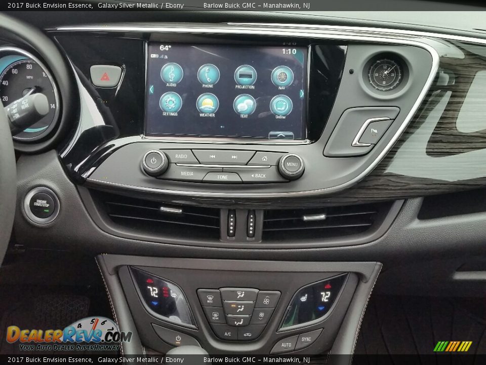 Controls of 2017 Buick Envision Essence Photo #9