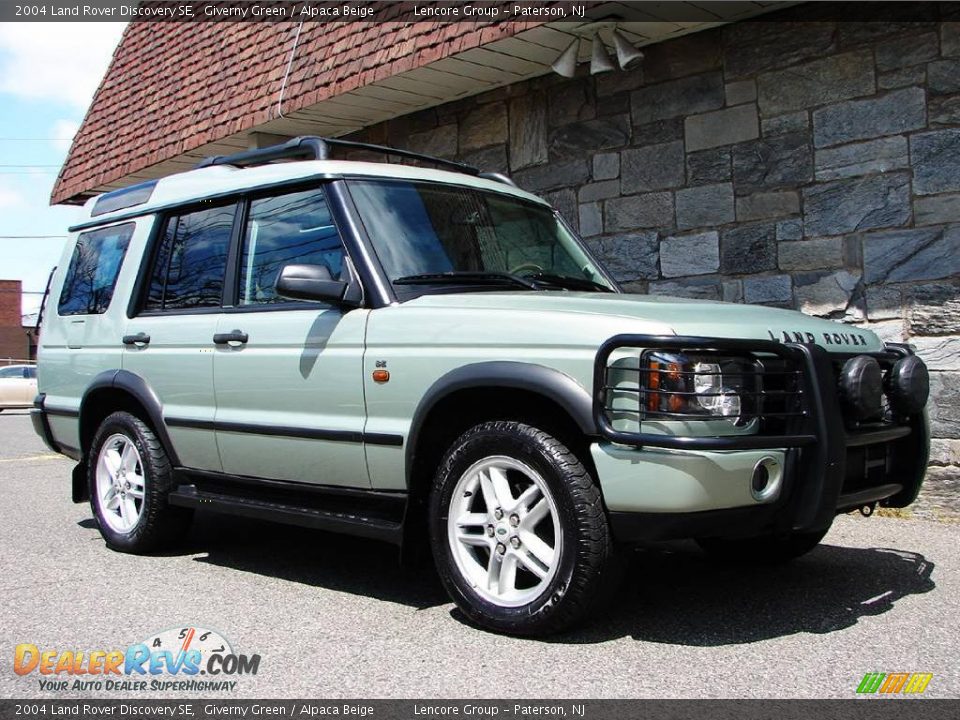 2004 Land Rover Discovery SE Giverny Green / Alpaca Beige Photo #7