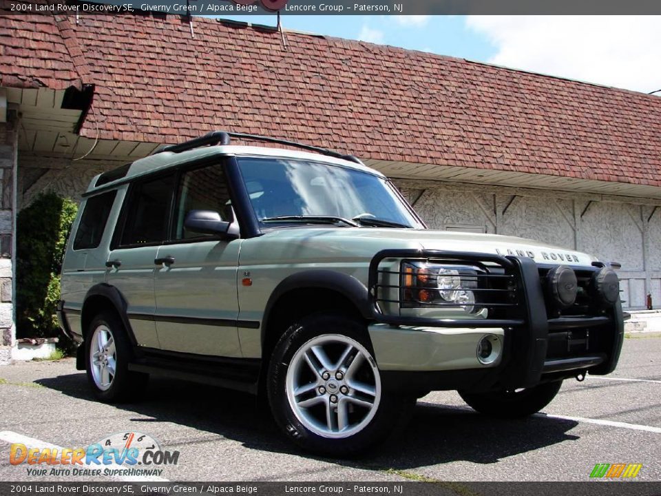 2004 Land Rover Discovery SE Giverny Green / Alpaca Beige Photo #9