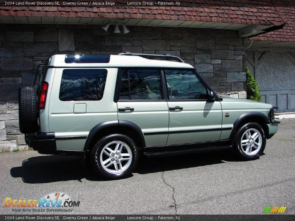 2004 Land Rover Discovery SE Giverny Green / Alpaca Beige Photo #12