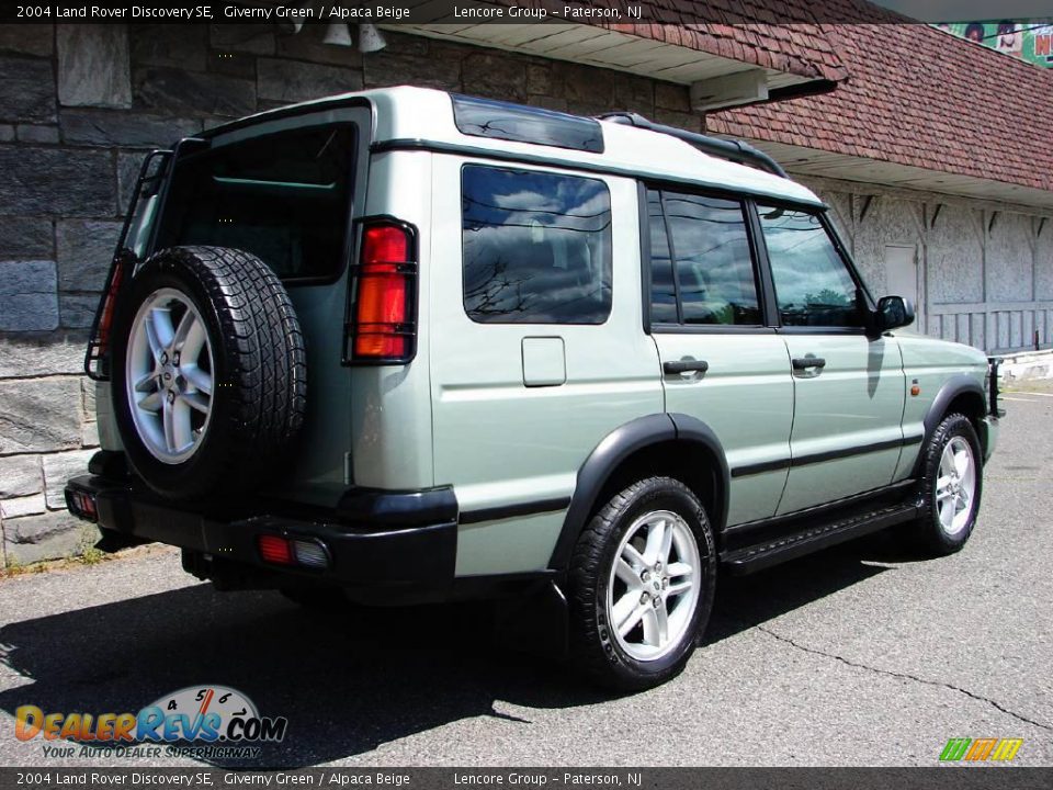 2004 Land Rover Discovery SE Giverny Green / Alpaca Beige Photo #13