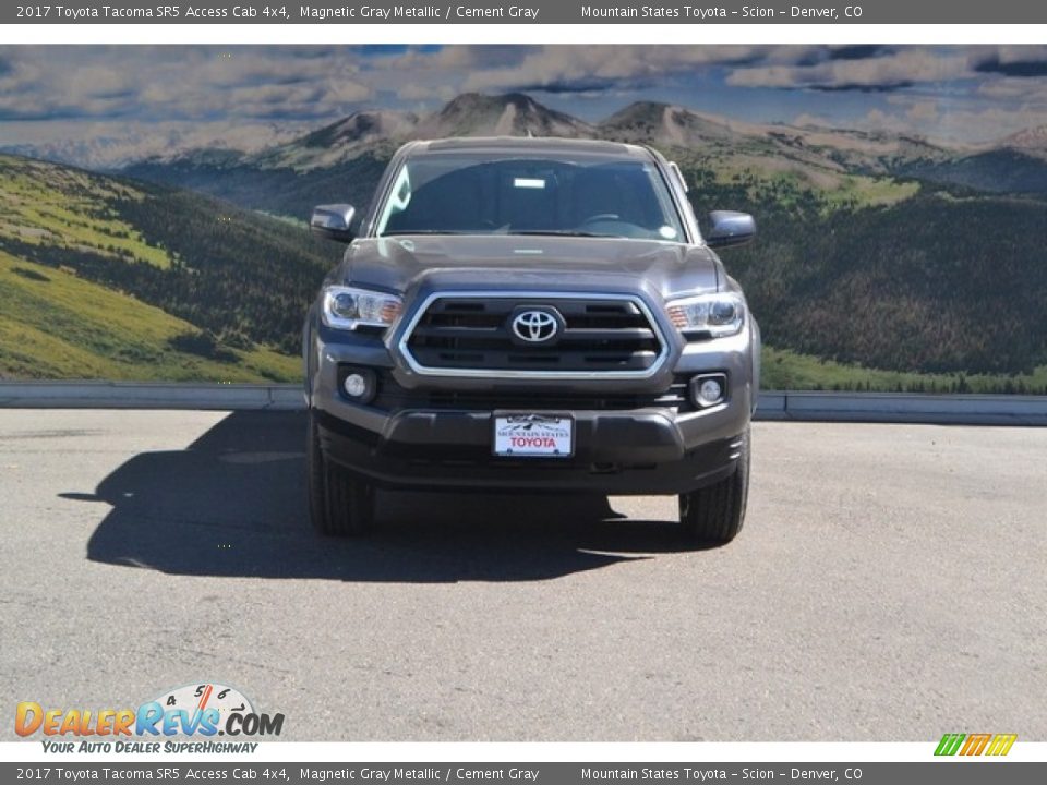 2017 Toyota Tacoma SR5 Access Cab 4x4 Magnetic Gray Metallic / Cement Gray Photo #2