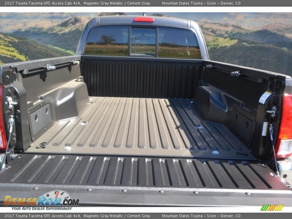 2017 Toyota Tacoma SR5 Access Cab 4x4 Magnetic Gray Metallic / Cement Gray Photo #8