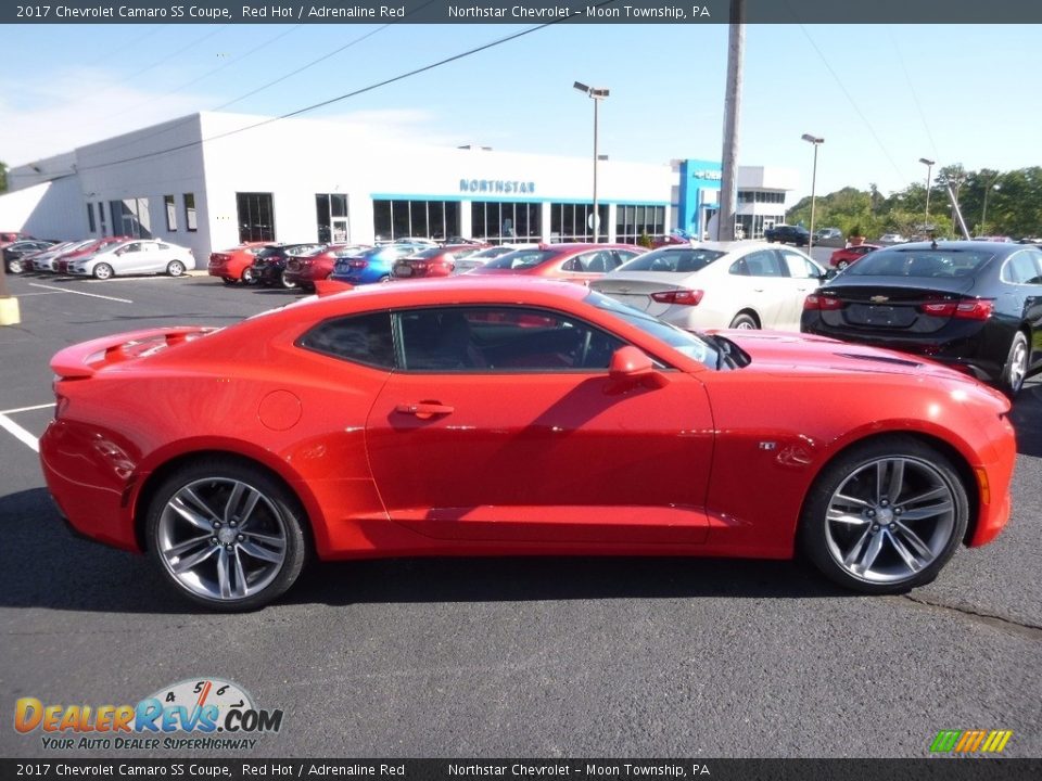 2017 Chevrolet Camaro SS Coupe Red Hot / Adrenaline Red Photo #4