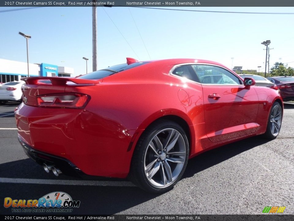 2017 Chevrolet Camaro SS Coupe Red Hot / Adrenaline Red Photo #5