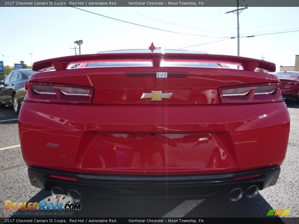 2017 Chevrolet Camaro SS Coupe Red Hot / Adrenaline Red Photo #6