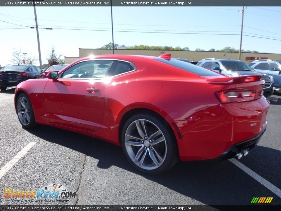 2017 Chevrolet Camaro SS Coupe Red Hot / Adrenaline Red Photo #7