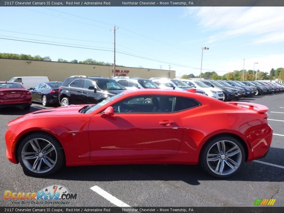 2017 Chevrolet Camaro SS Coupe Red Hot / Adrenaline Red Photo #8
