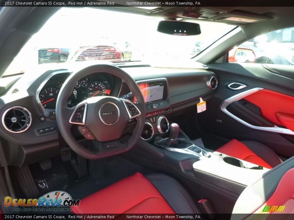 2017 Chevrolet Camaro SS Coupe Red Hot / Adrenaline Red Photo #12