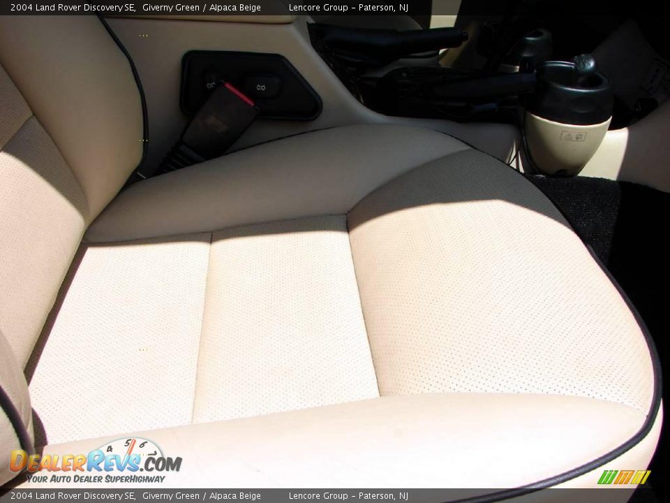 2004 Land Rover Discovery SE Giverny Green / Alpaca Beige Photo #19