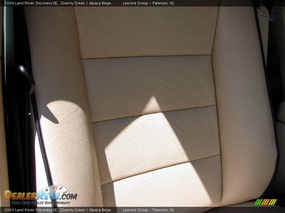 2004 Land Rover Discovery SE Giverny Green / Alpaca Beige Photo #20