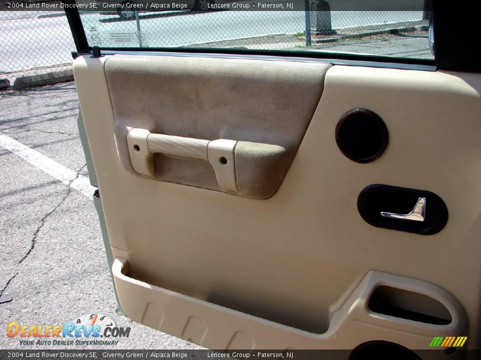 2004 Land Rover Discovery SE Giverny Green / Alpaca Beige Photo #26