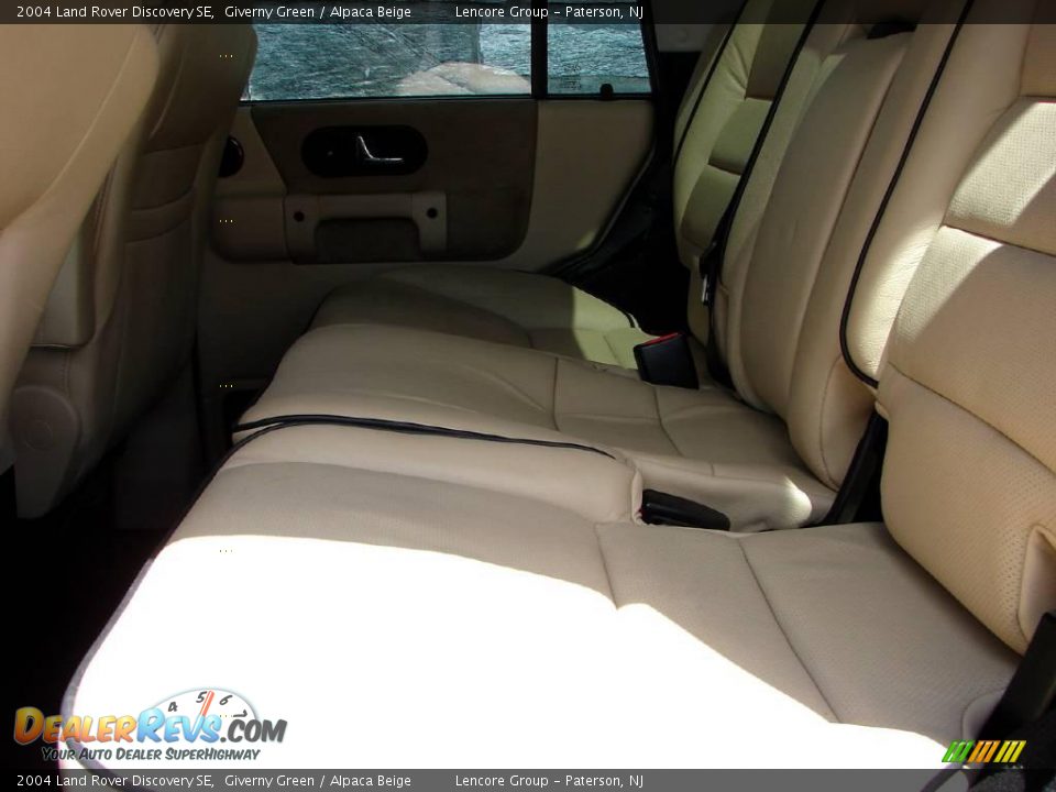 2004 Land Rover Discovery SE Giverny Green / Alpaca Beige Photo #32