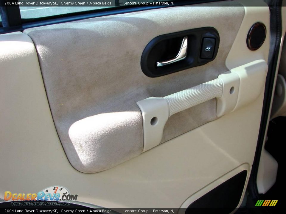 2004 Land Rover Discovery SE Giverny Green / Alpaca Beige Photo #33