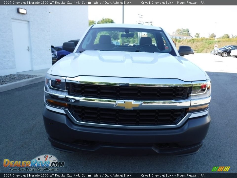 2017 Chevrolet Silverado 1500 WT Regular Cab 4x4 Summit White / Dark Ash/Jet Black Photo #5