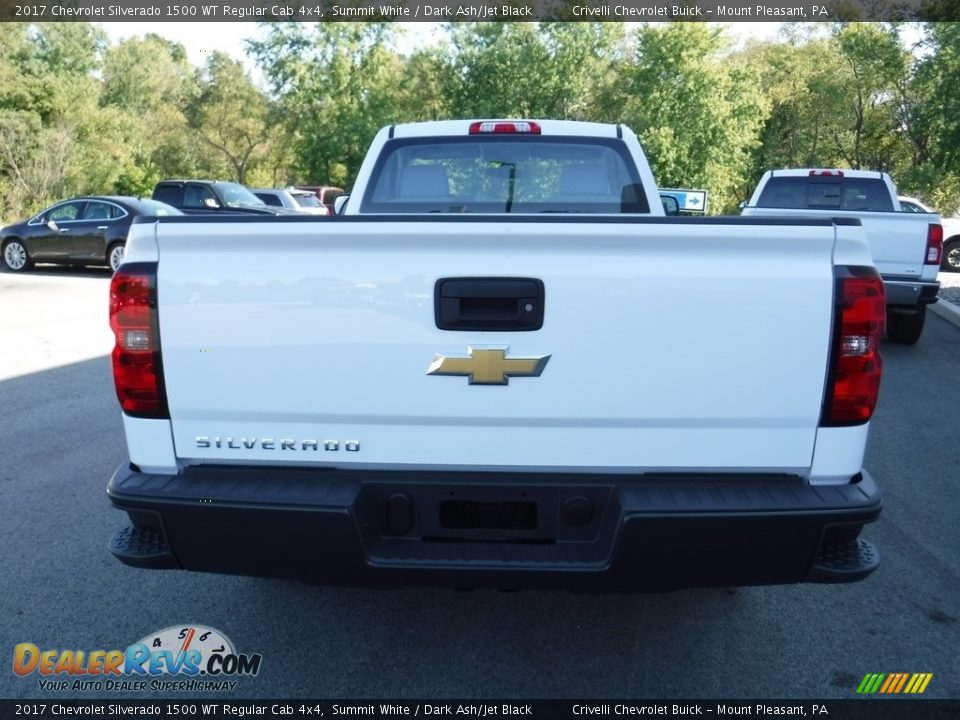 2017 Chevrolet Silverado 1500 WT Regular Cab 4x4 Summit White / Dark Ash/Jet Black Photo #7