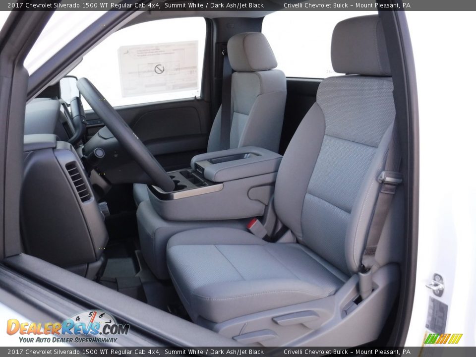2017 Chevrolet Silverado 1500 WT Regular Cab 4x4 Summit White / Dark Ash/Jet Black Photo #10