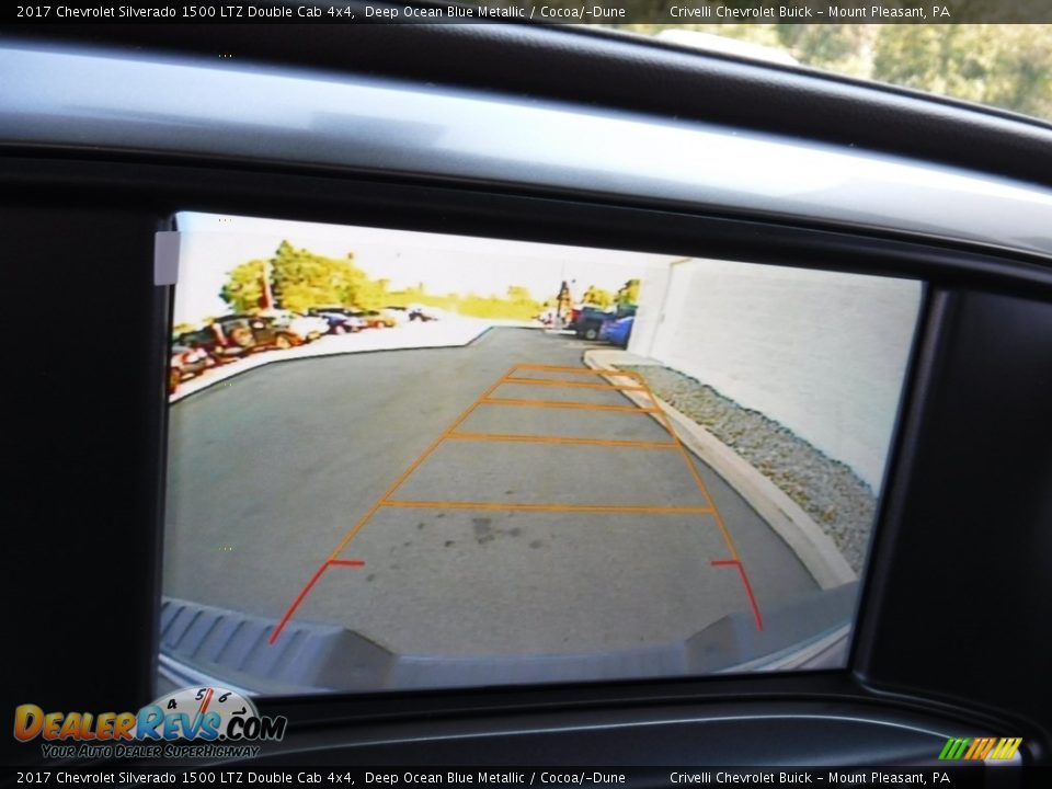 2017 Chevrolet Silverado 1500 LTZ Double Cab 4x4 Deep Ocean Blue Metallic / Cocoa/­Dune Photo #18