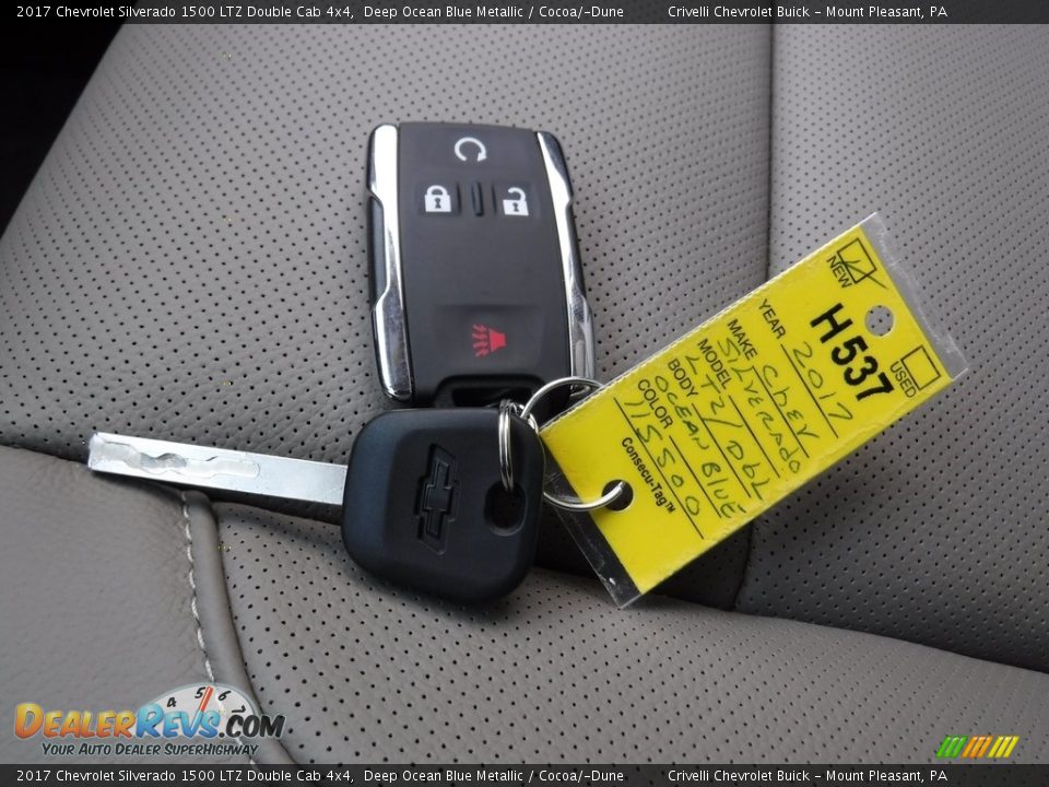 Keys of 2017 Chevrolet Silverado 1500 LTZ Double Cab 4x4 Photo #23