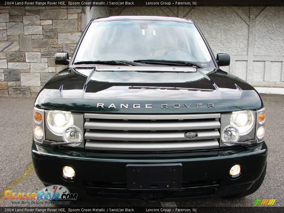 2004 Land Rover Range Rover HSE Epsom Green Metallic / Sand/Jet Black Photo #7