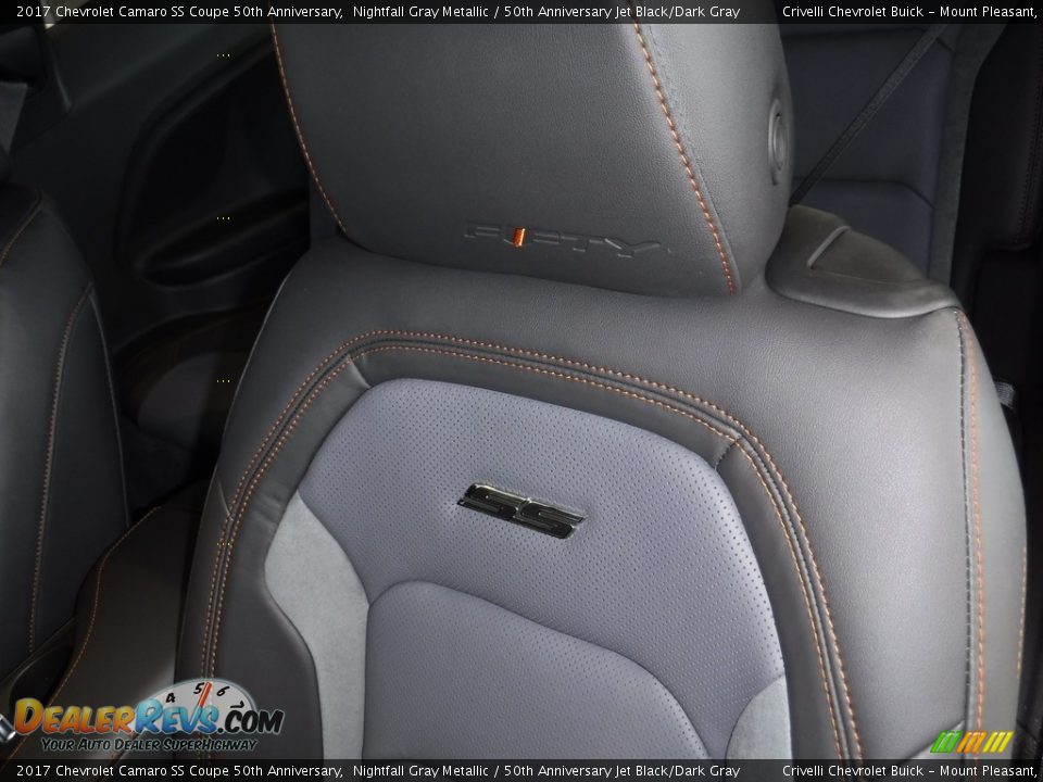 Front Seat of 2017 Chevrolet Camaro SS Coupe 50th Anniversary Photo #16