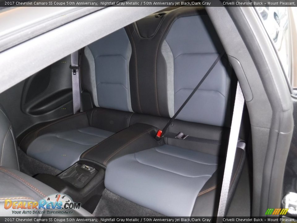 Rear Seat of 2017 Chevrolet Camaro SS Coupe 50th Anniversary Photo #31