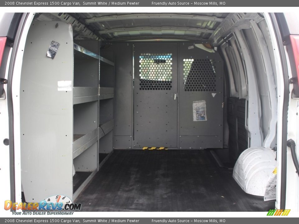 2008 Chevrolet Express 1500 Cargo Van Summit White / Medium Pewter Photo #5