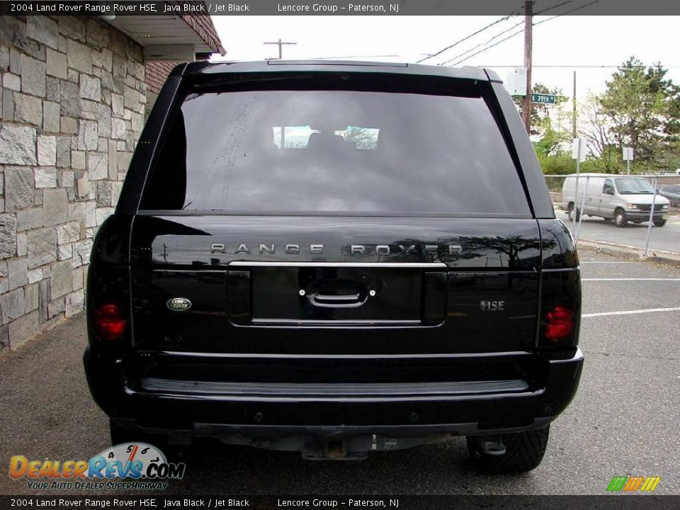 2004 Land Rover Range Rover HSE Java Black / Jet Black Photo #7