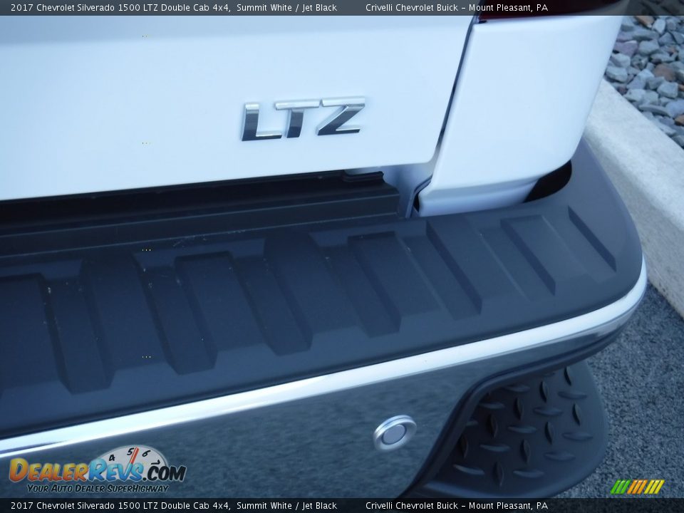 2017 Chevrolet Silverado 1500 LTZ Double Cab 4x4 Summit White / Jet Black Photo #8