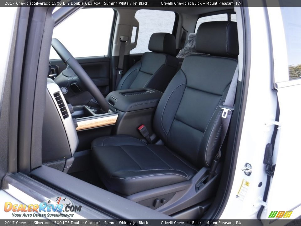2017 Chevrolet Silverado 1500 LTZ Double Cab 4x4 Summit White / Jet Black Photo #16