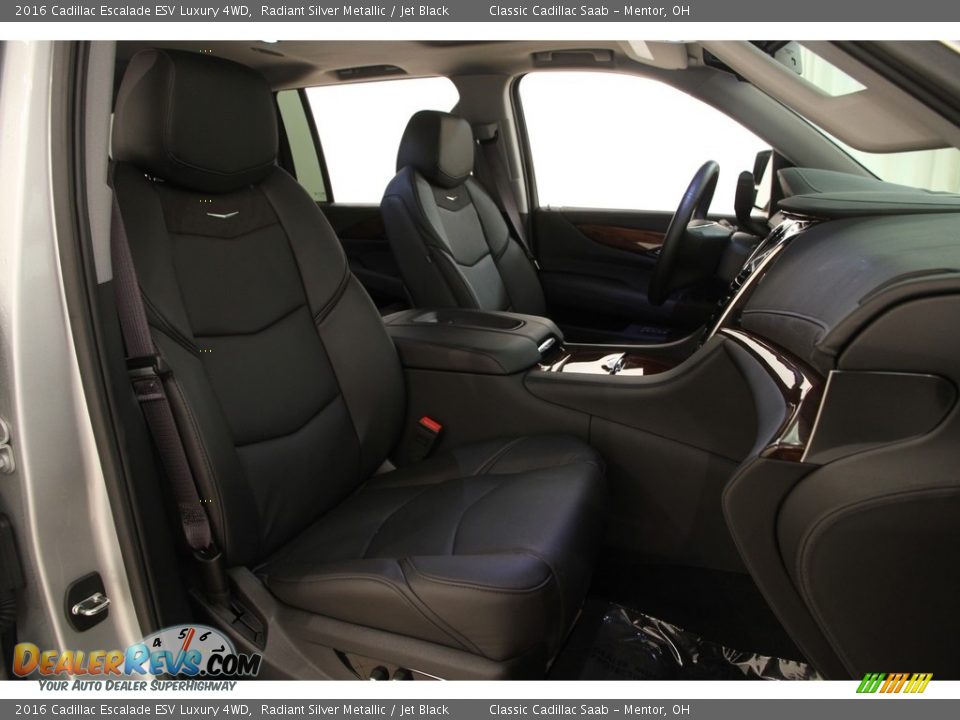 2016 Cadillac Escalade ESV Luxury 4WD Radiant Silver Metallic / Jet Black Photo #13