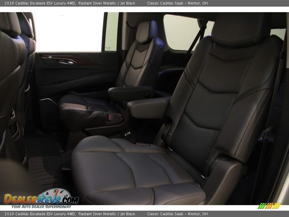 2016 Cadillac Escalade ESV Luxury 4WD Radiant Silver Metallic / Jet Black Photo #15