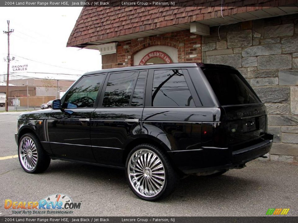 2004 Land Rover Range Rover HSE Java Black / Jet Black Photo #11