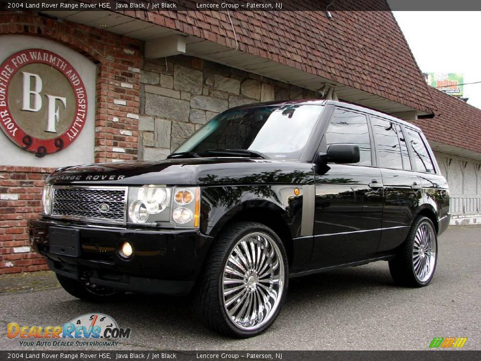 2004 Land Rover Range Rover HSE Java Black / Jet Black Photo #13