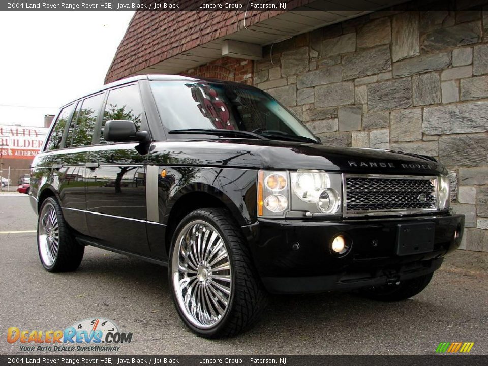 2004 Land Rover Range Rover HSE Java Black / Jet Black Photo #14