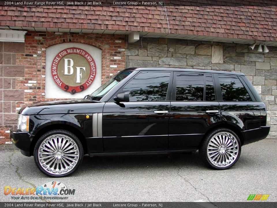 2004 Land Rover Range Rover HSE Java Black / Jet Black Photo #15