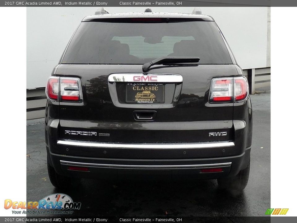 2017 GMC Acadia Limited AWD Iridium Metallic / Ebony Photo #3